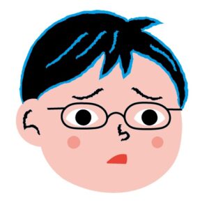 困ったメガネくん